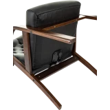 Офисное кресло Бюрократ T-9928 Walnut CF Black (T-9928WALNUT-CF/B)