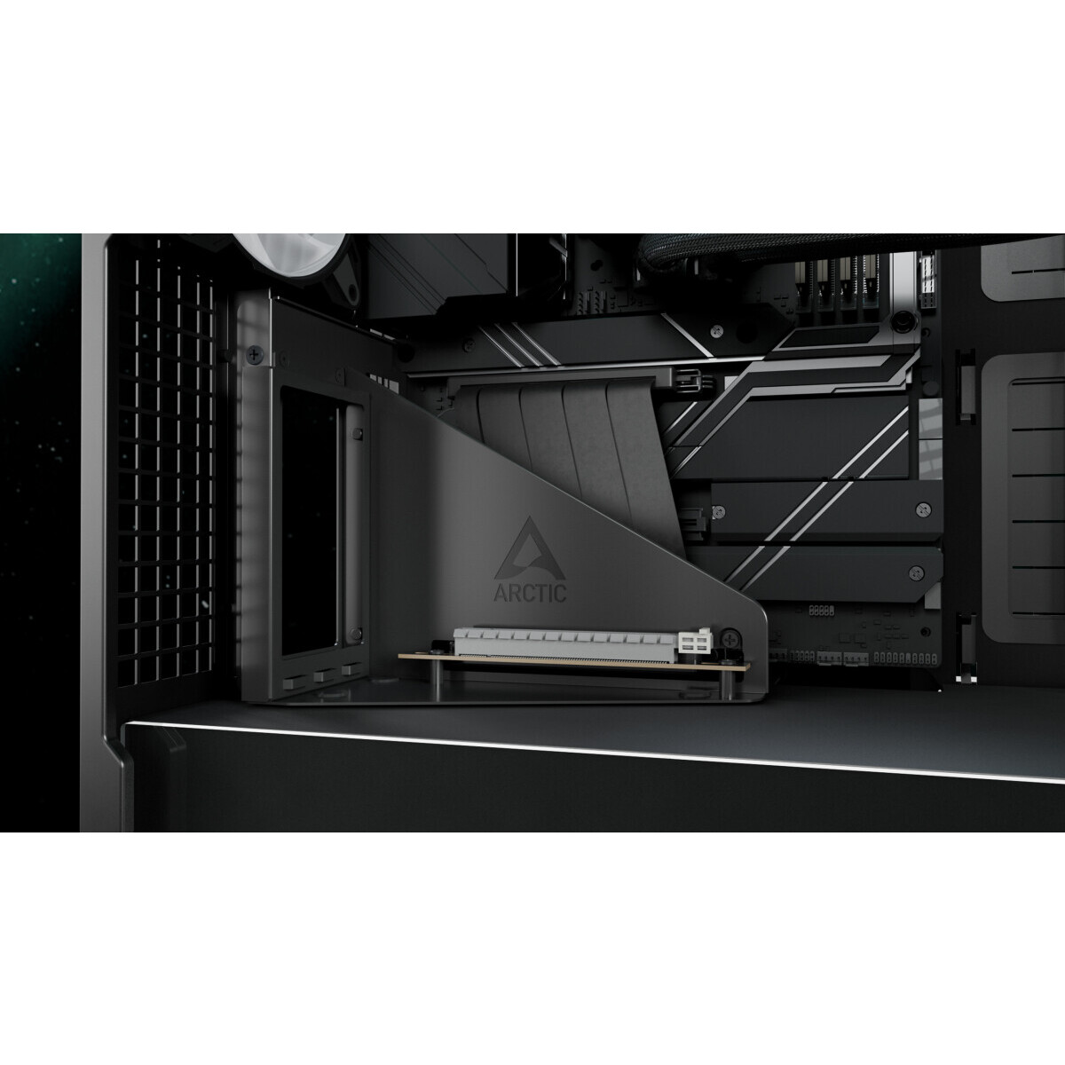 Корпус Arctic Xtender VG Clear Black - ACPCC00024A - фото 5