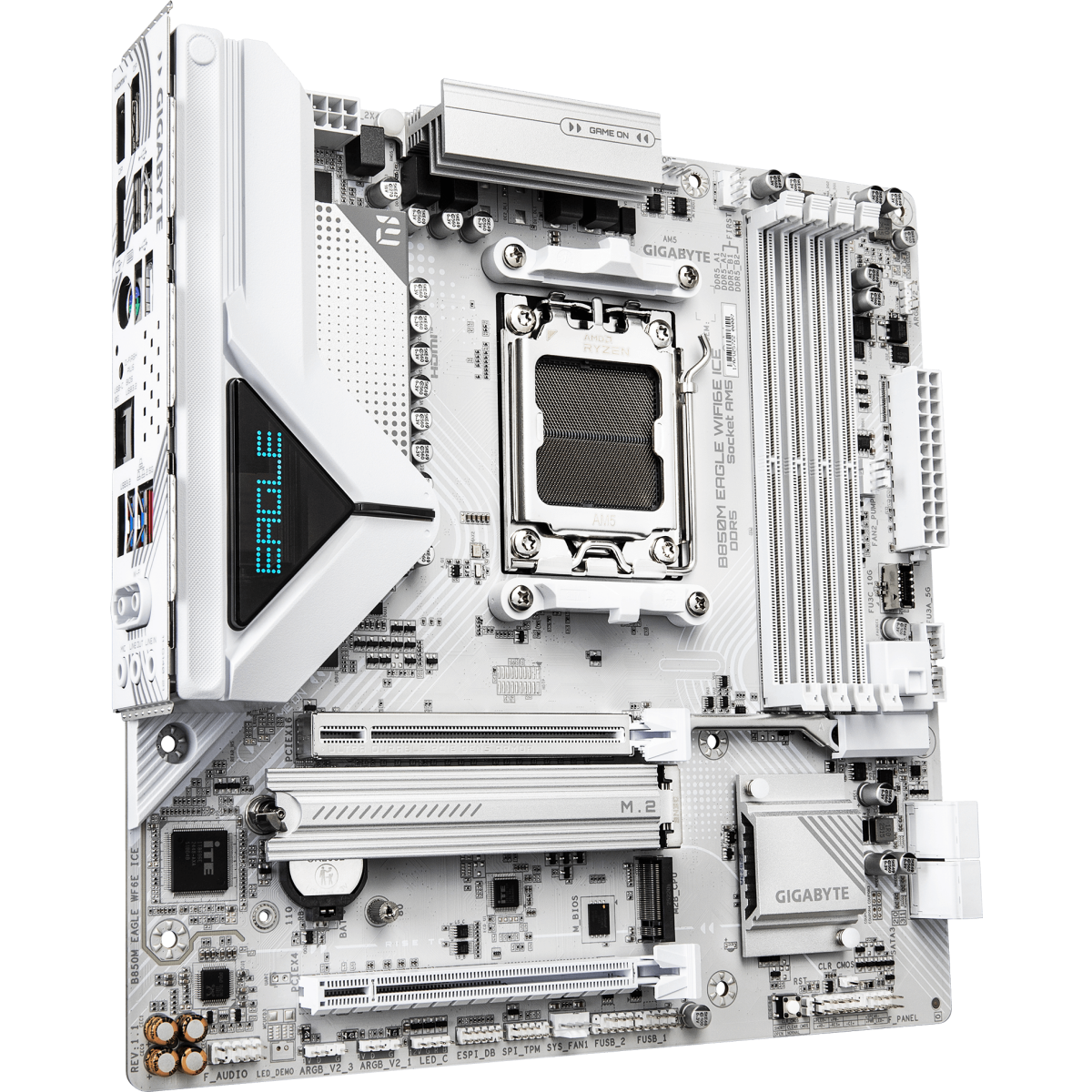 Материнская плата Gigabyte B850M EAGLE WIFI6E ICE (rev. 1.1) - фото 2