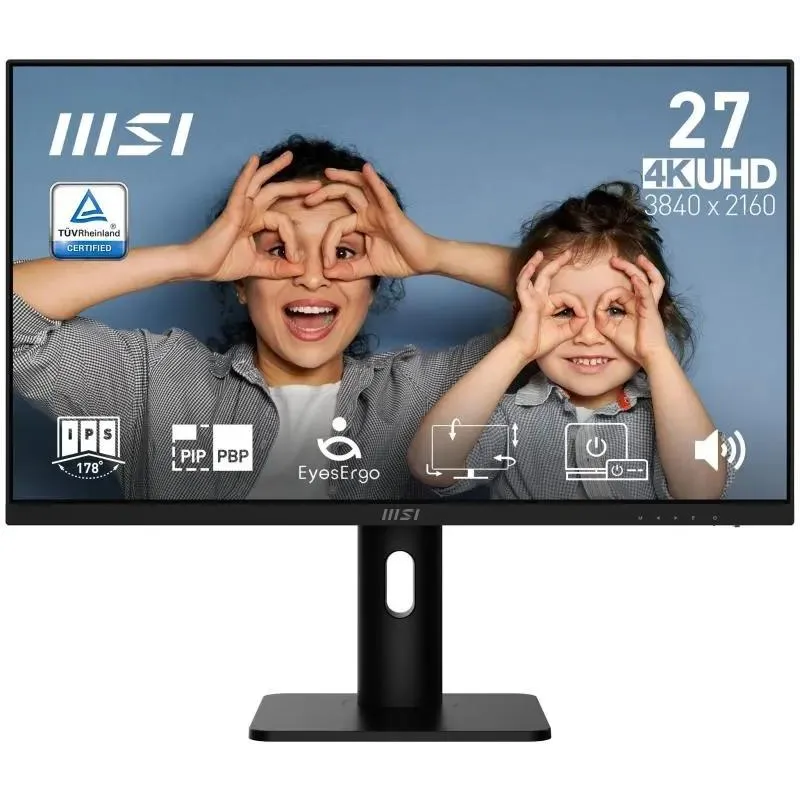 Монитор MSI 27" PRO MP273UP E6 - 9S6-3PB49H-414
