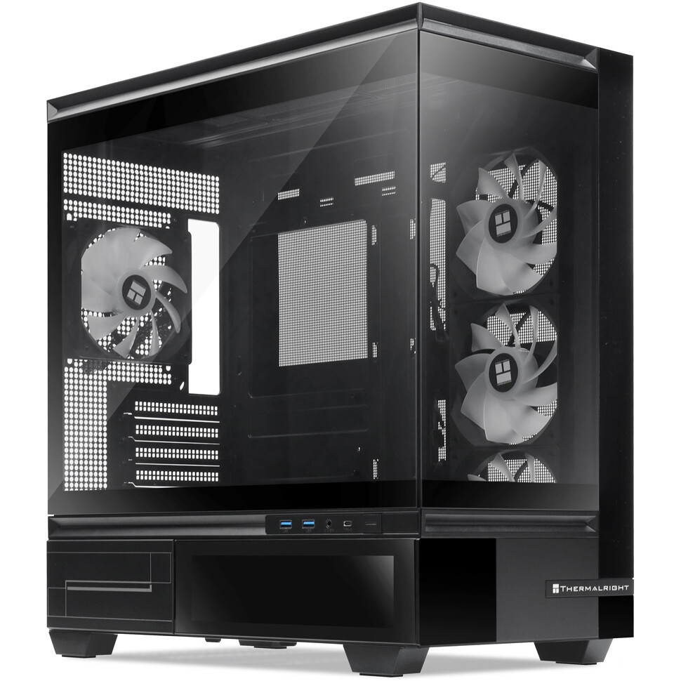 Корпус Thermalright M10 Vision FAN4-C Black - TL-M10 Vision Black FAN4-C