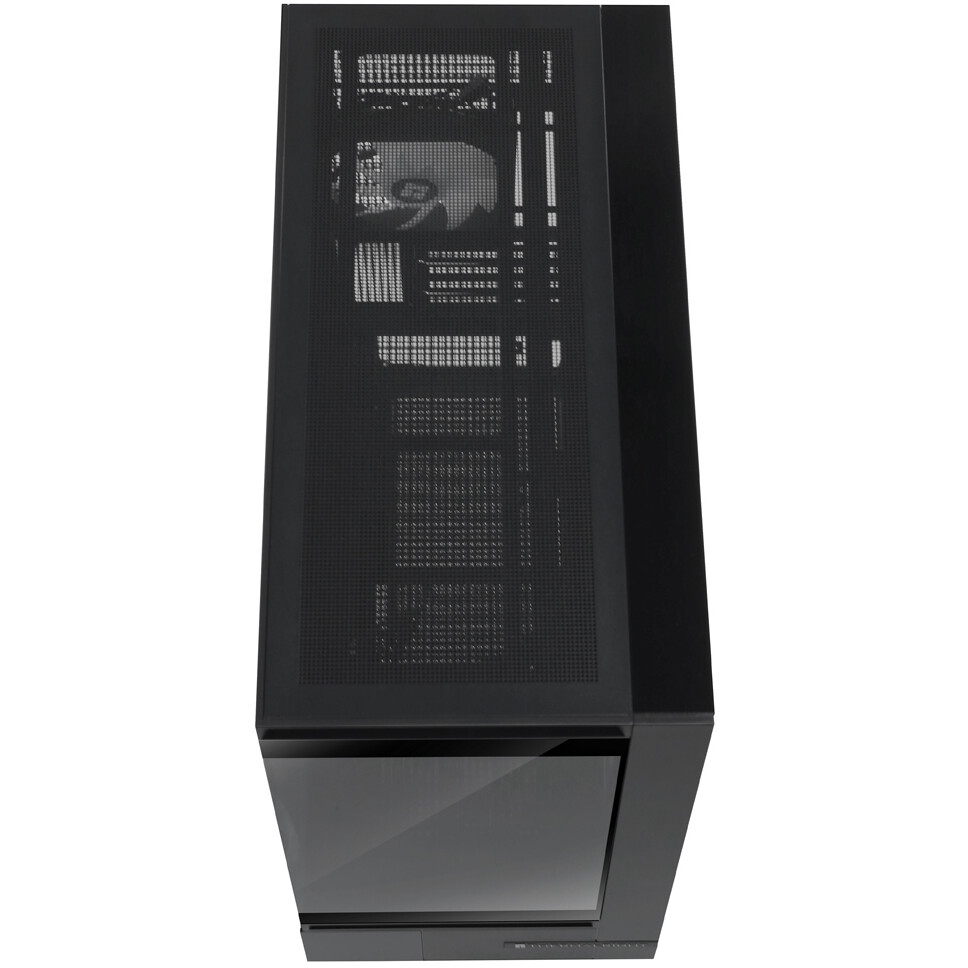 Корпус Thermalright M10 Vision FAN4-C Black - TL-M10 Vision Black FAN4-C - фото 6