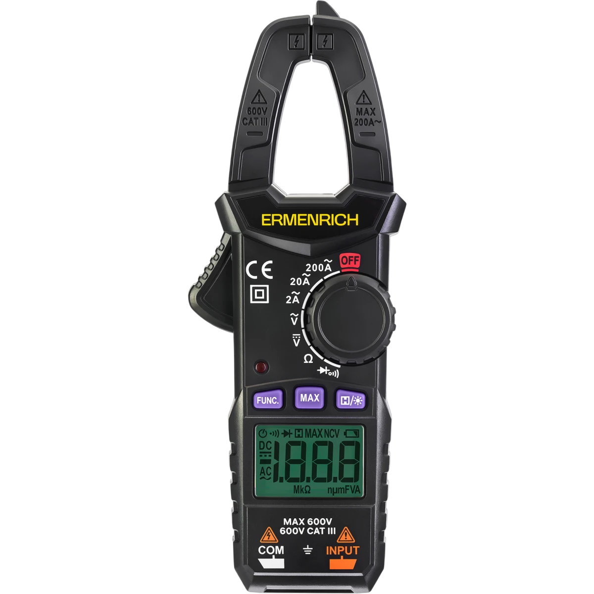Токоизмерительные клещи ERMENRICH Ping MK10 Purple - 86322