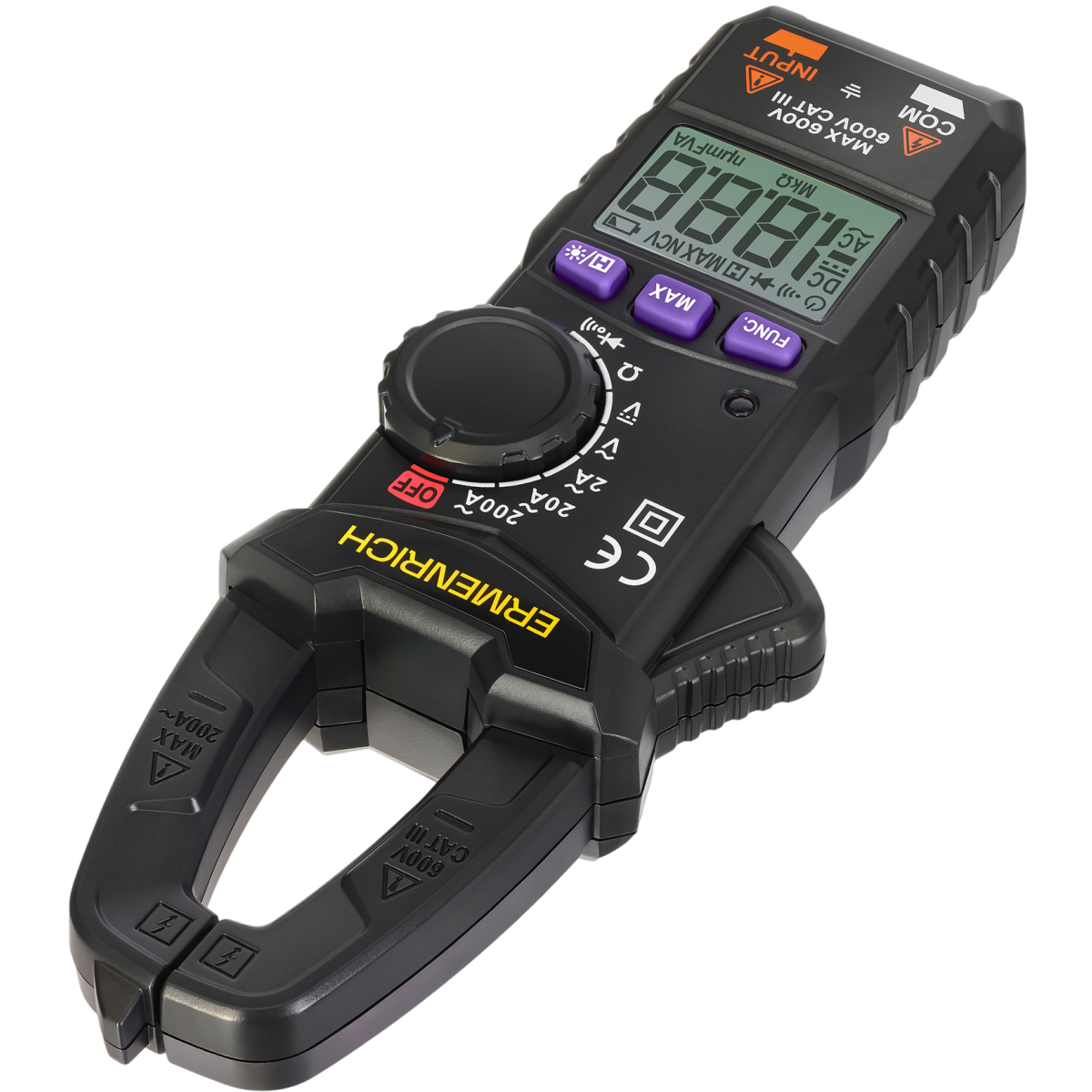 Токоизмерительные клещи ERMENRICH Ping MK10 Purple - 86322 - фото 6