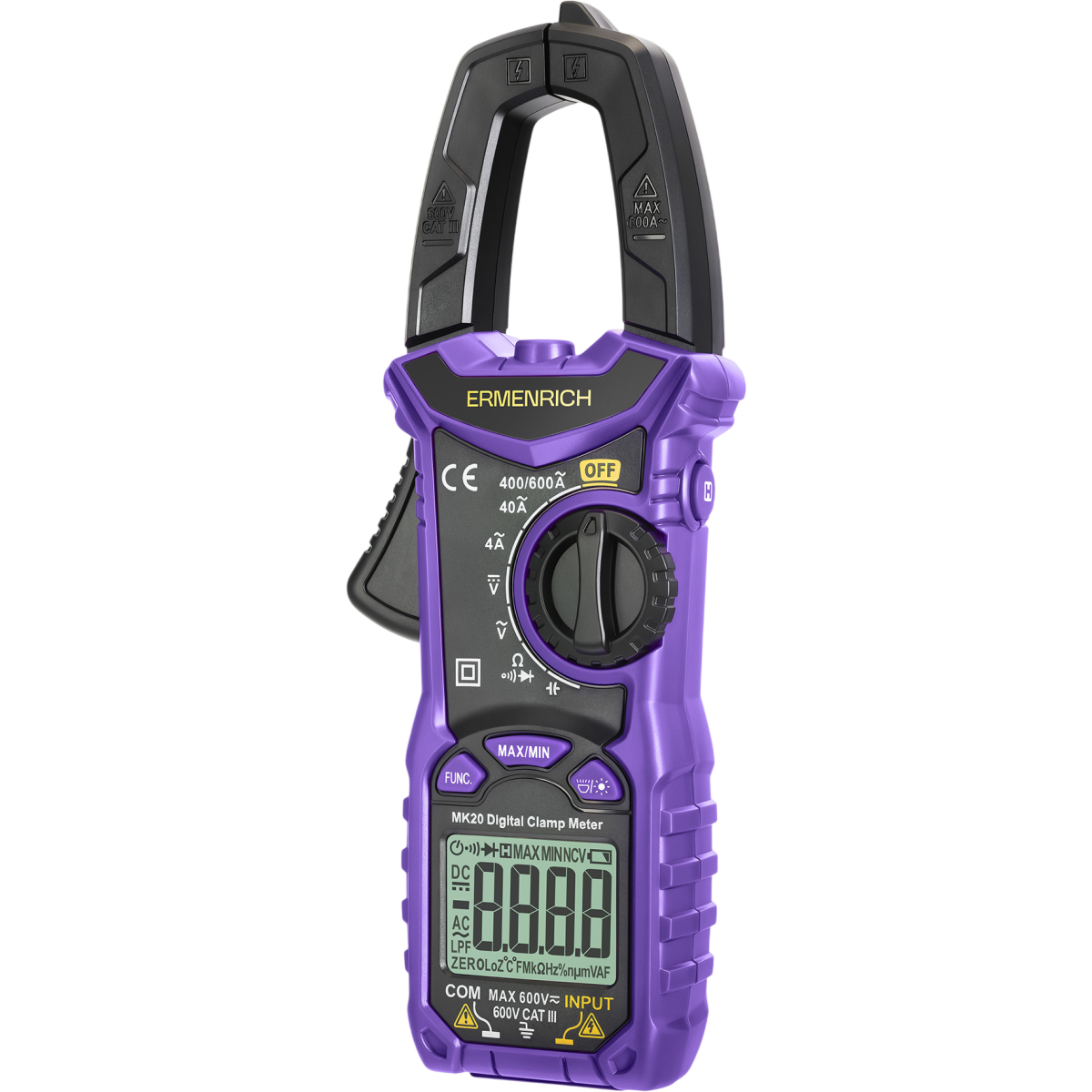Токоизмерительные клещи ERMENRICH Ping MK20 - 86323 - фото 2
