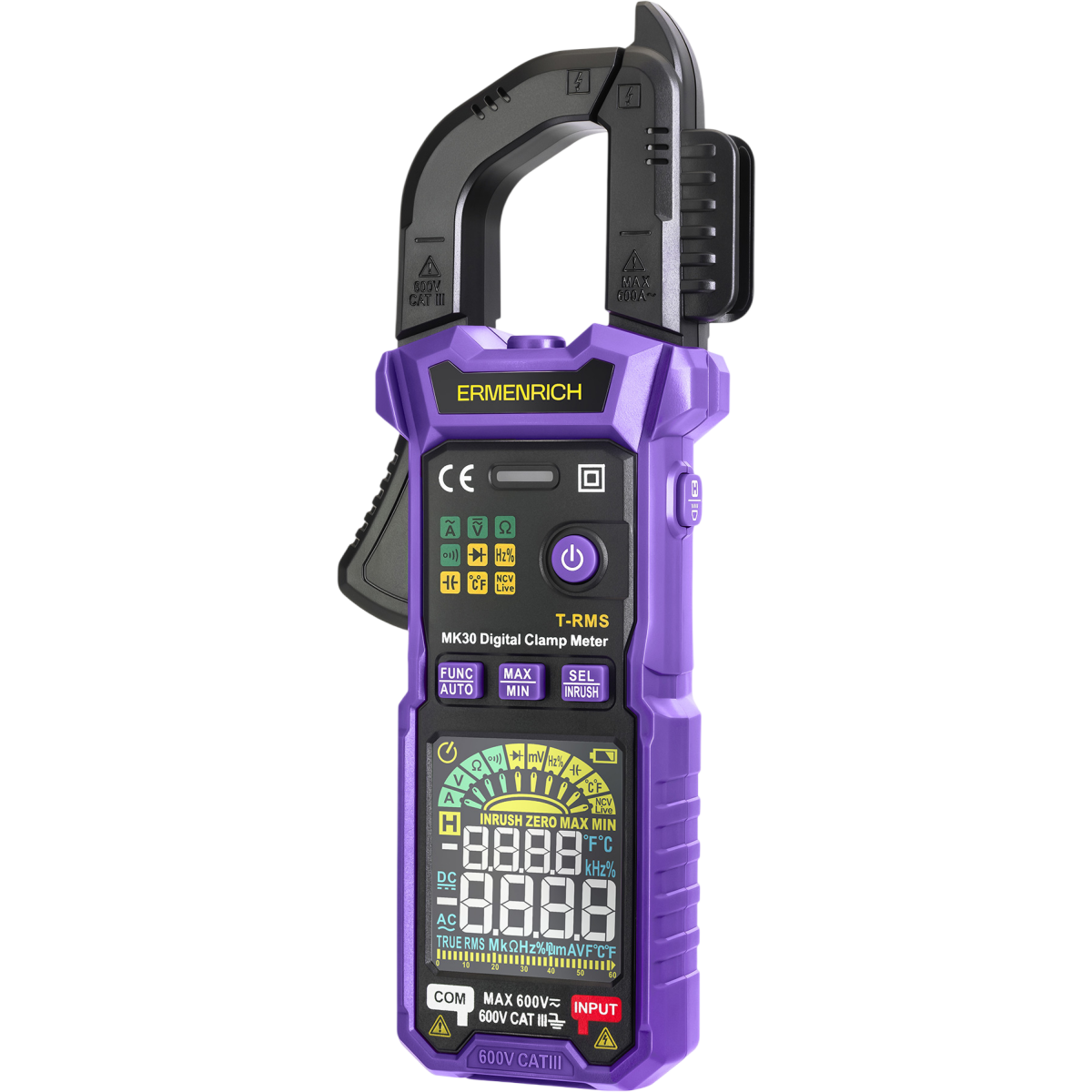 Токоизмерительные клещи ERMENRICH Ping MK30 - 86324 - фото 2