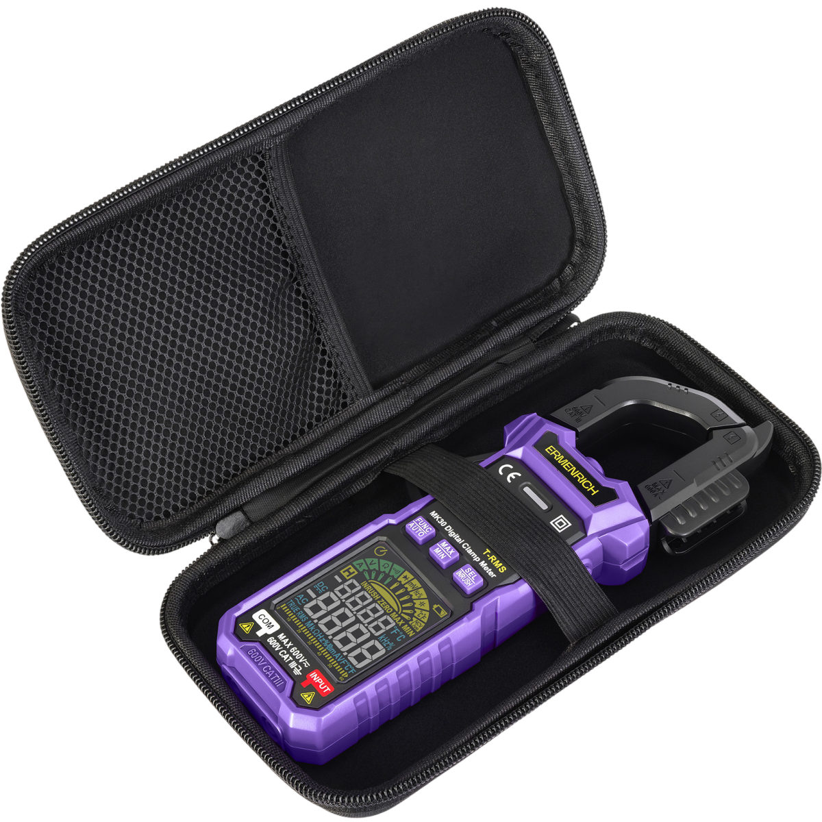 Токоизмерительные клещи ERMENRICH Ping MK30 - 86324 - фото 9
