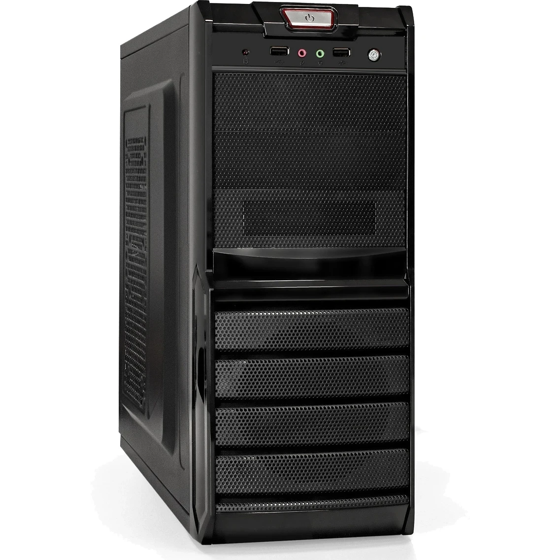 ..... Корпус ExeGate XP-329S 500W Black Б/У
