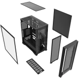 ..... Корпус Powercase ByteFlow Pro Black Б/У (CH9GPB-F0)