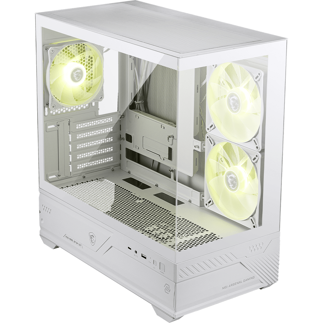 Корпус MSI MAG Pano M110R White - 306-7G33W21-JA4