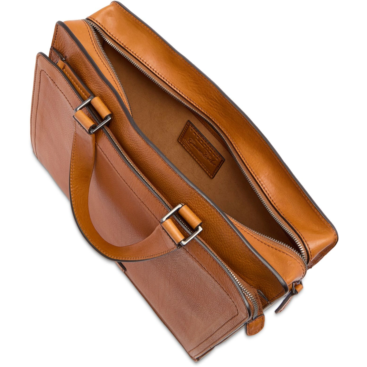 Сумка для ноутбука The Bridge Leone Soft Brown - 063026D3/74 - фото 4