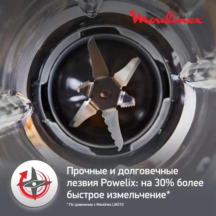 Блендер Moulinex LM871A10 - фото 4