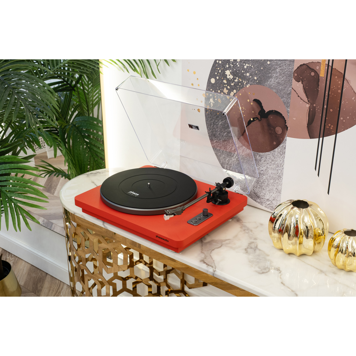 Виниловый проигрыватель Phaze Audio Diana MK2 Valkyrian Red - PA1249 - фото 6