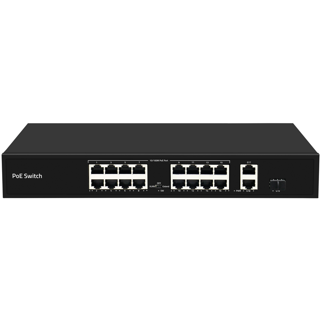 Коммутатор (свитч) Smartec ST-NS016MB-GDF