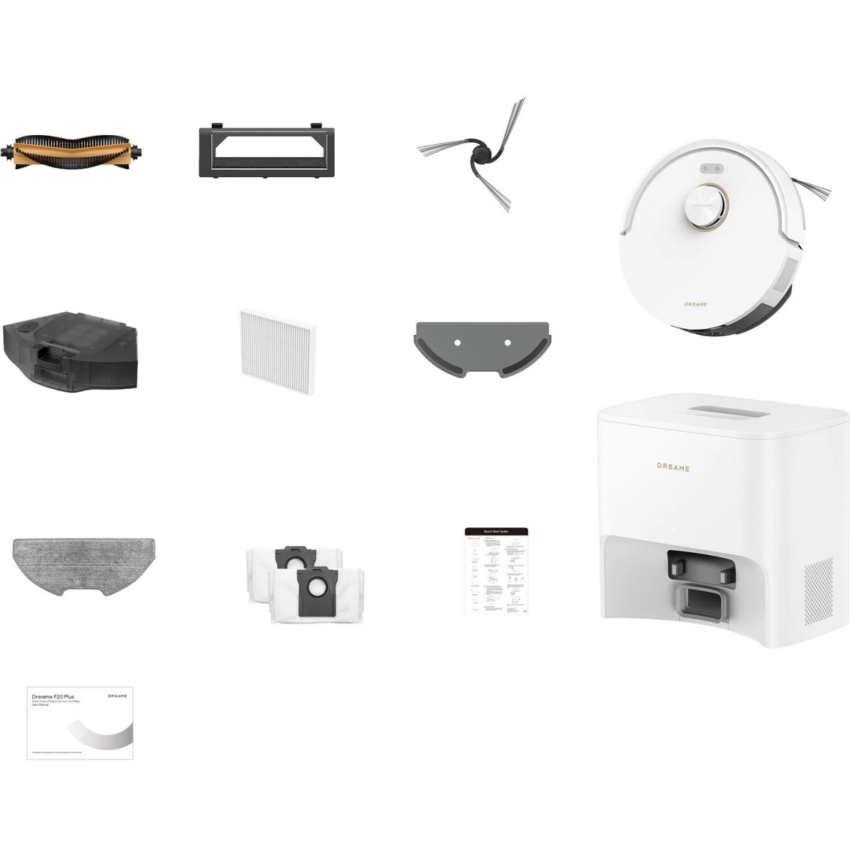 Робот-пылесос Dreame F21 Plus White - RLF42GD - фото 2