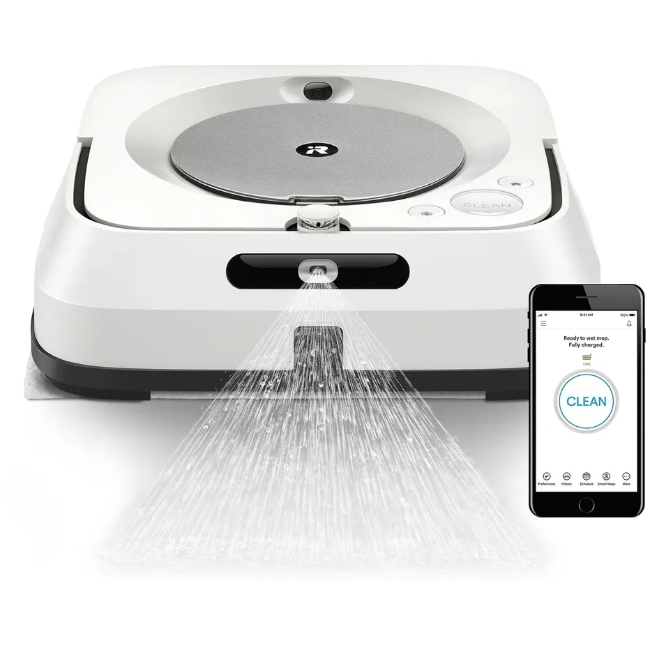 Робот-пылесос iRobot Braava Jet M6 White - фото 8