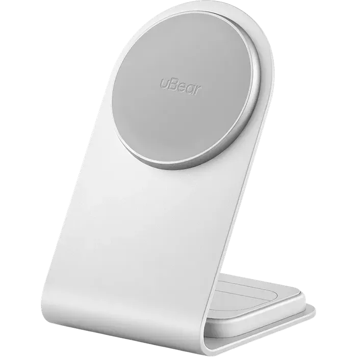 Беспроводное зарядное устройство uBear Stellar Dual Silver - WL26SL21SD-AD