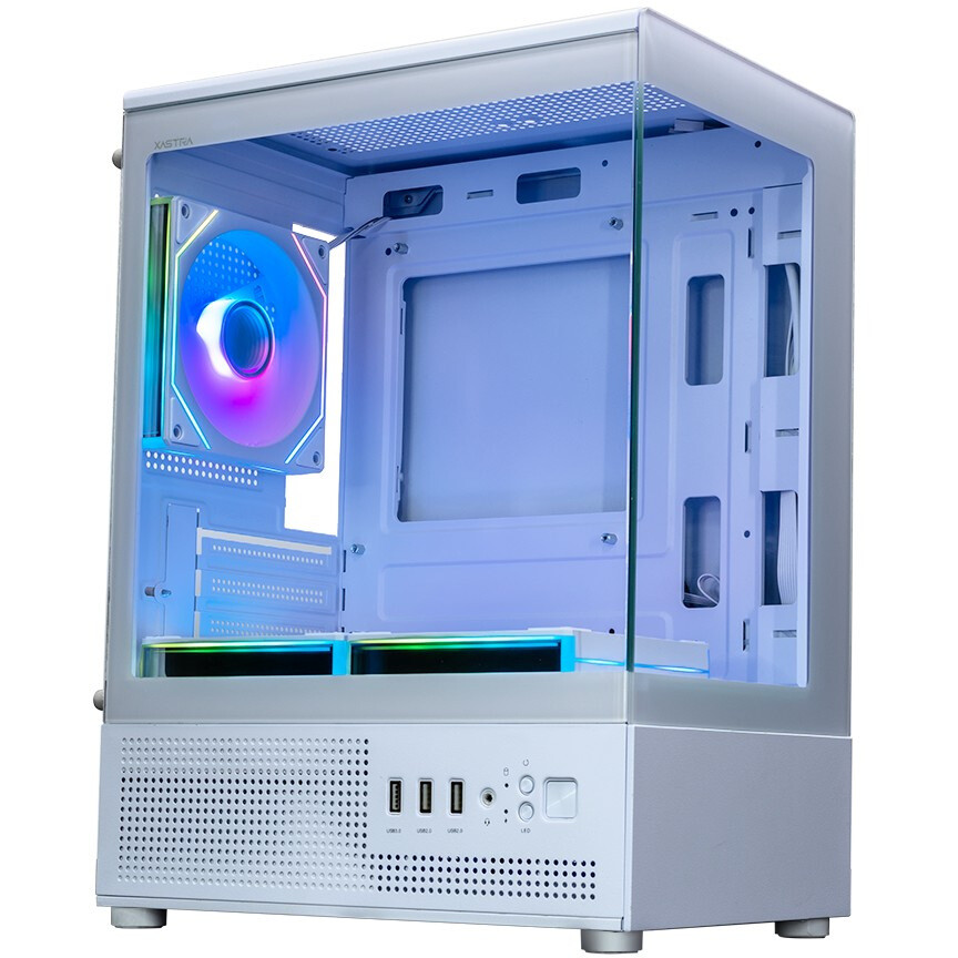 Корпус XASTRA Q300M 3ARGB-C6 White - Q300M-3FM12A-C6-WH