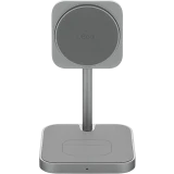 Беспроводное зарядное устройство uBear Evoke Grey + Type-C Cable (WL25SG31EV-AW)