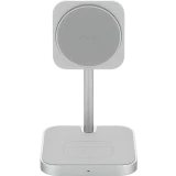 Беспроводное зарядное устройство uBear Evoke Silver + Type-C Cable (WL25SL31EV-AW)