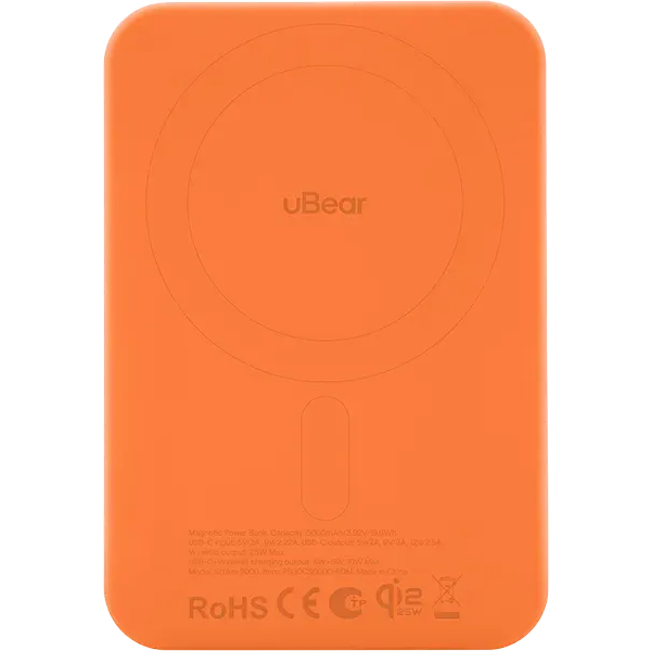 Внешний аккумулятор uBear Strike 5000 Orange - PB30CS5000-PDM - фото 3