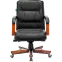 Офисное кресло Бюрократ T-9927WALNUT-LOW Black - T-9927WALNUT-LOW/BL - фото 2