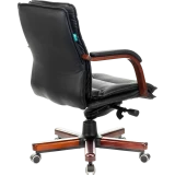 Офисное кресло Бюрократ T-9927WALNUT-LOW Black (T-9927WALNUT-LOW/BL)