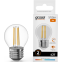 Филаментная лампочка Gauss Filament Elementary 2700K (8 Вт, E27) 1 шт. - 52218 - фото 2