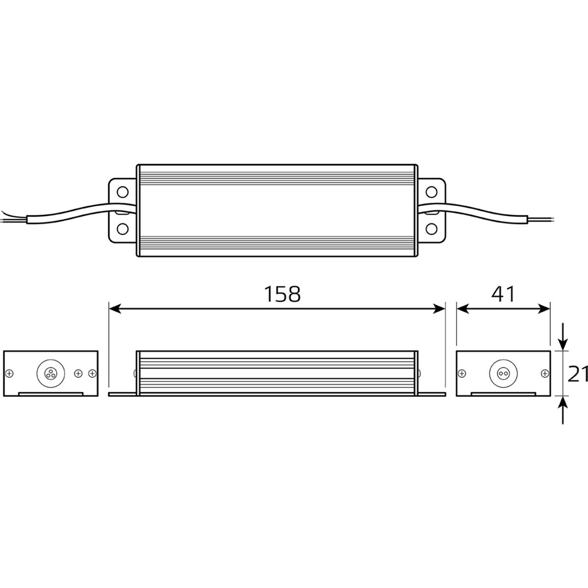 Блок питания для светодиодной ленты Gauss BT523 - фото 5