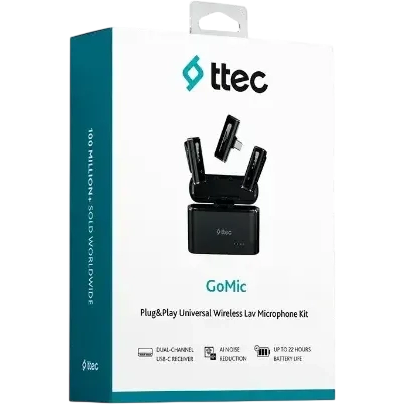 Микрофонная система ttec GoMic Black - 2KYM02S - фото 4