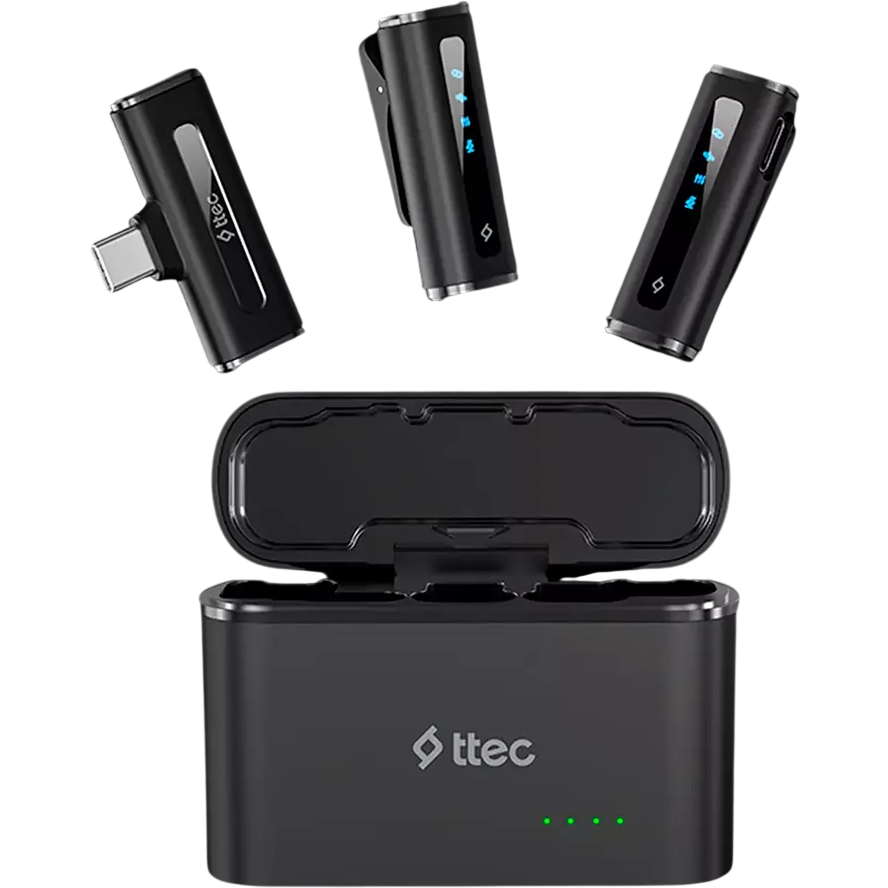 Микрофонная система ttec GoMic Black - 2KYM02S