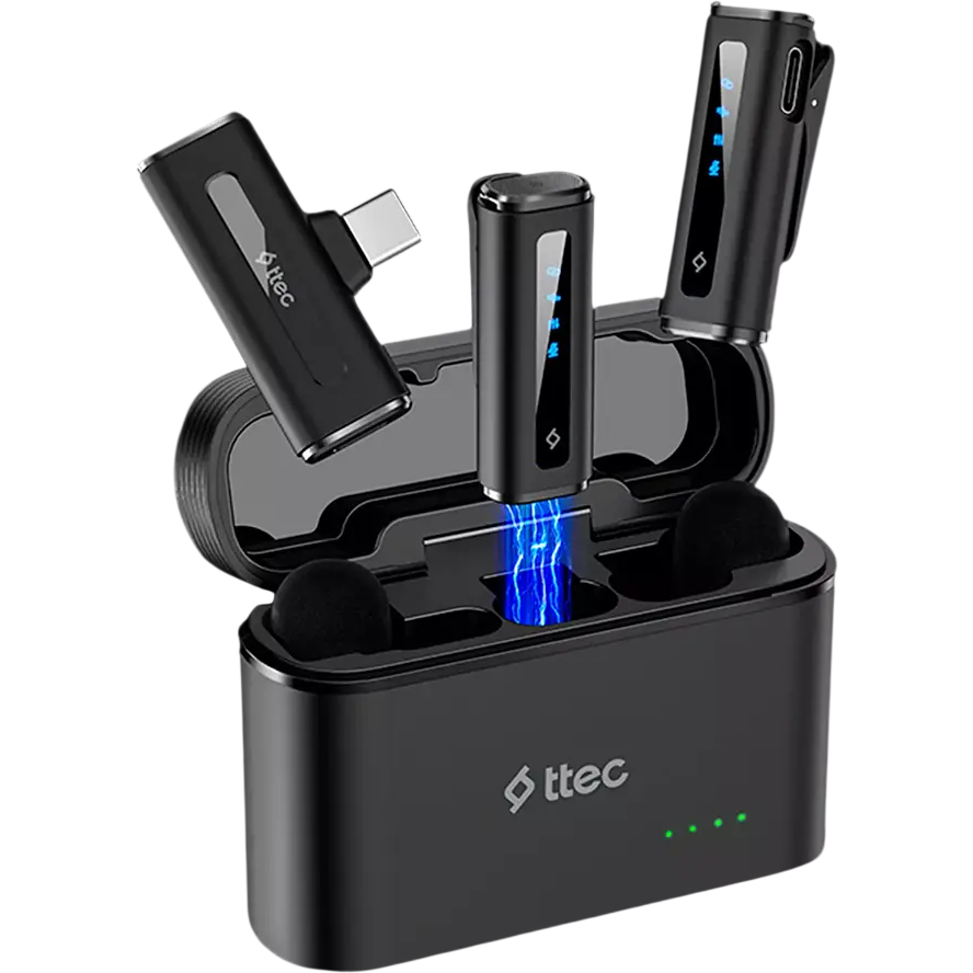 Микрофонная система ttec GoMic Black - 2KYM02S - фото 2