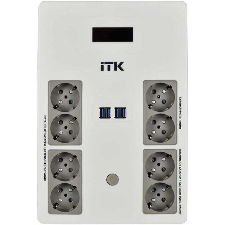 ИБП ITK EST8-600VA-1-001-L - фото 2