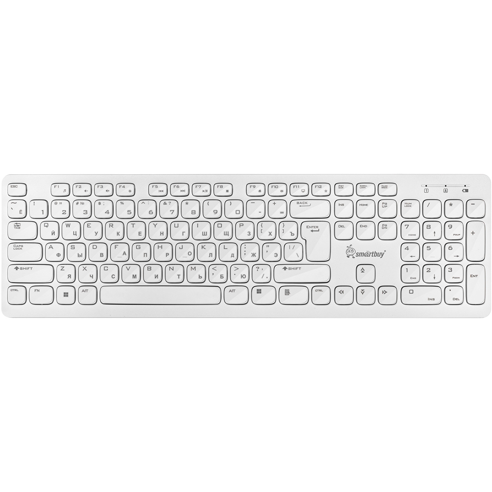 Клавиатура SmartBuy ONE 252 USB White - SBK-252AG-W