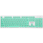 Клавиатура SmartBuy ONE 252 USB White/Green - SBK-252AG-WG