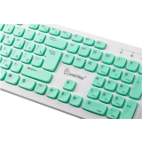 Клавиатура SmartBuy ONE 252 USB White/Green (SBK-252AG-WG)