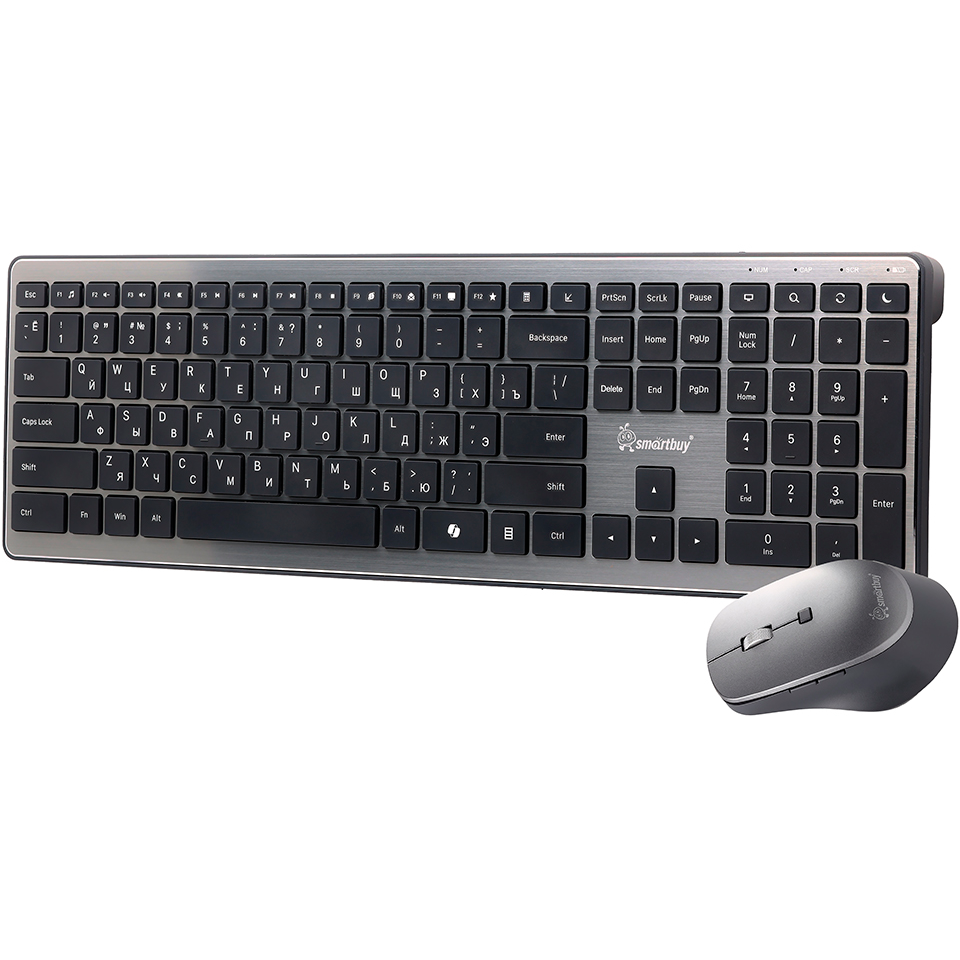 Клавиатура + мышь SmartBuy 303665AG Grey - SBC303665AGS - фото 3