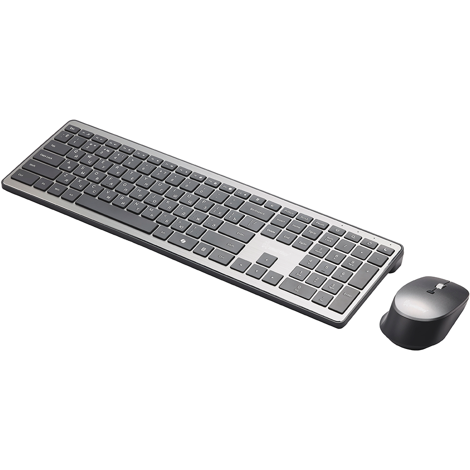Клавиатура + мышь SmartBuy 303665AG Grey - SBC303665AGS - фото 12