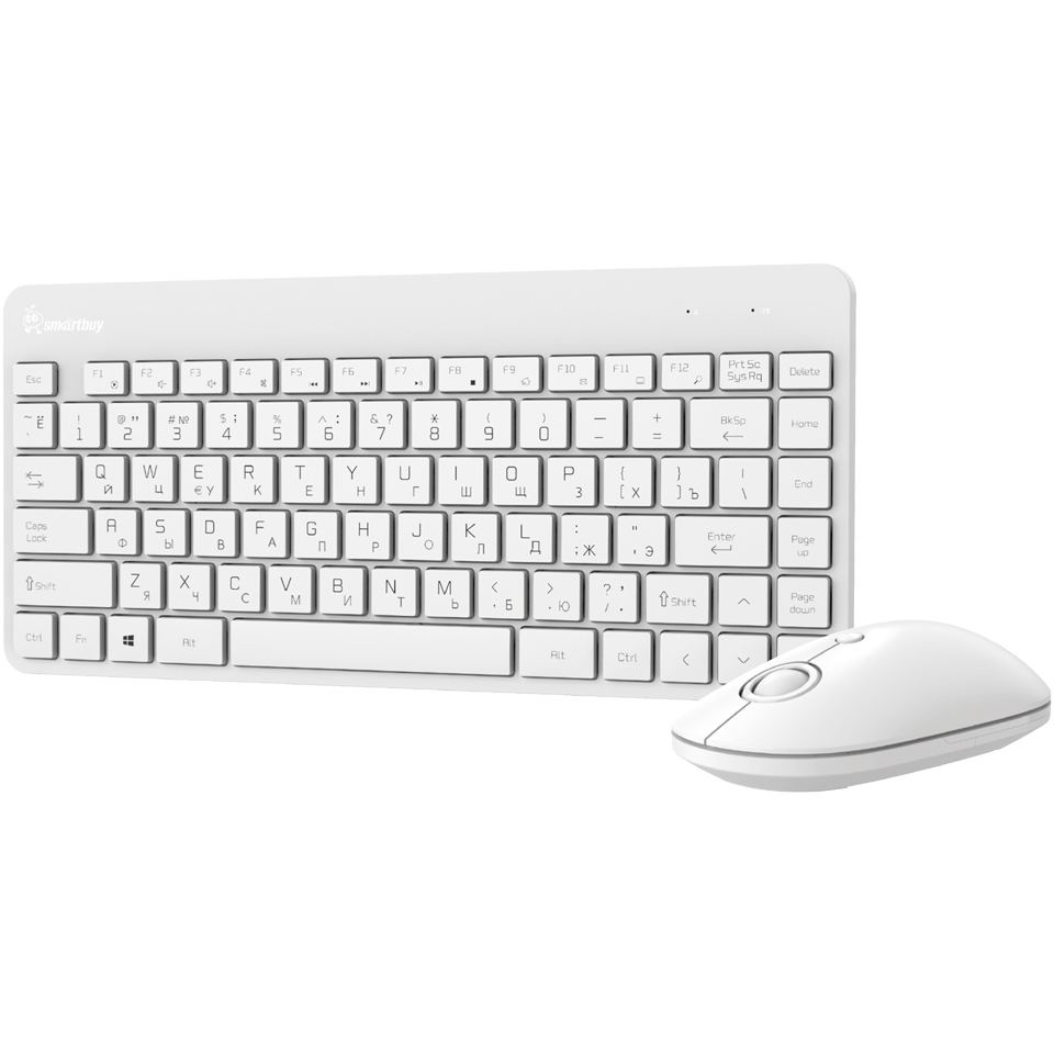 Клавиатура + мышь SmartBuy 220349AG White - SBC-220349AG-W - фото 2