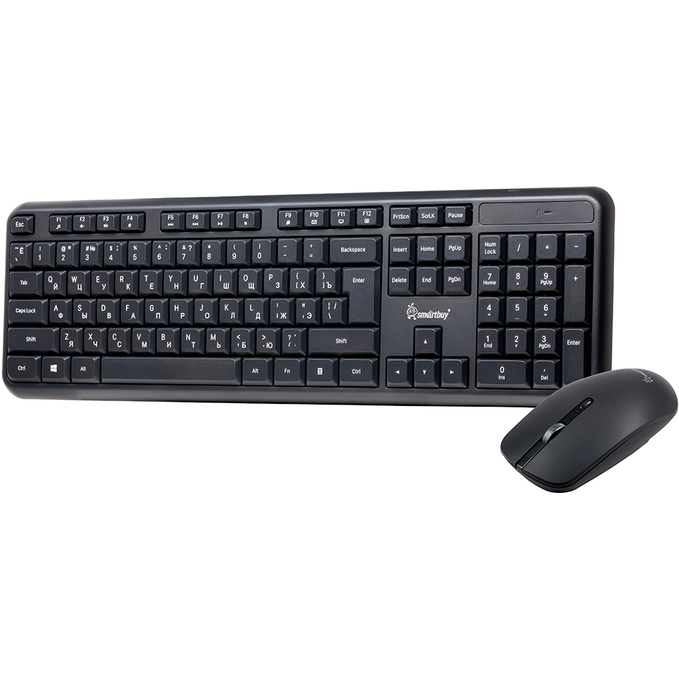 Клавиатура + мышь SmartBuy 110AGG Grey - SBC110AGG - фото 3