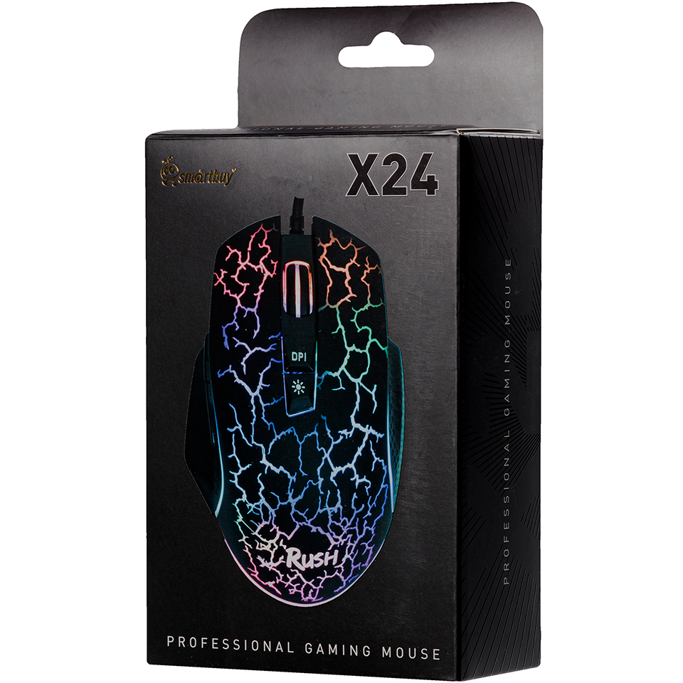 Мышь SmartBuy RUSH X24 Black - SBM754GK - фото 11