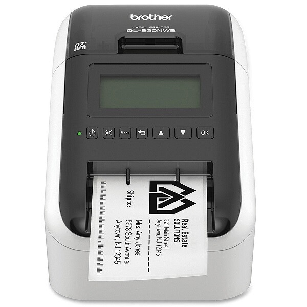 Принтер этикеток Brother QL-820NW - QL820NWBR1 - фото 2