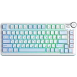 Клавиатура AULA AU75 Light Blue/White