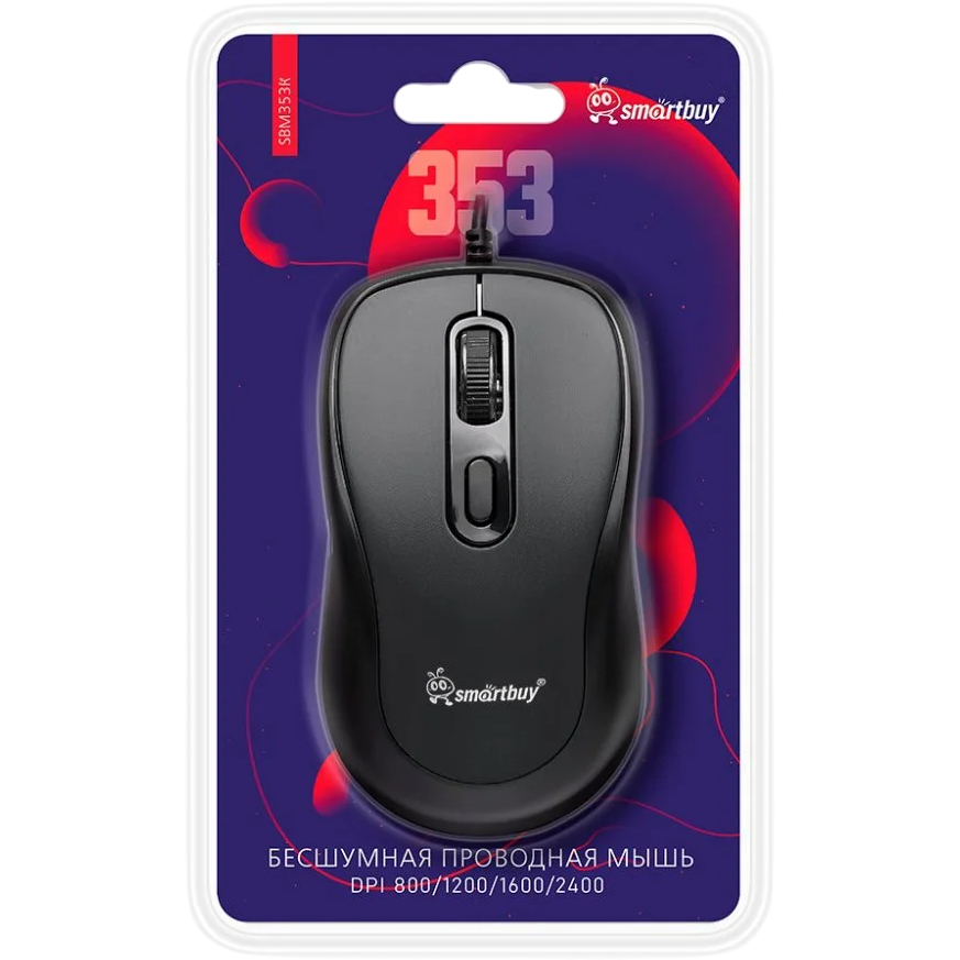 Мышь SmartBuy 353 Black - SBM353K - фото 7