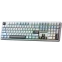 Клавиатура AULA F108 Light Blue/White/Black - фото 2