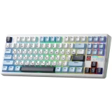 Клавиатура AULA F87 Pro V2 Blue/White/Purple