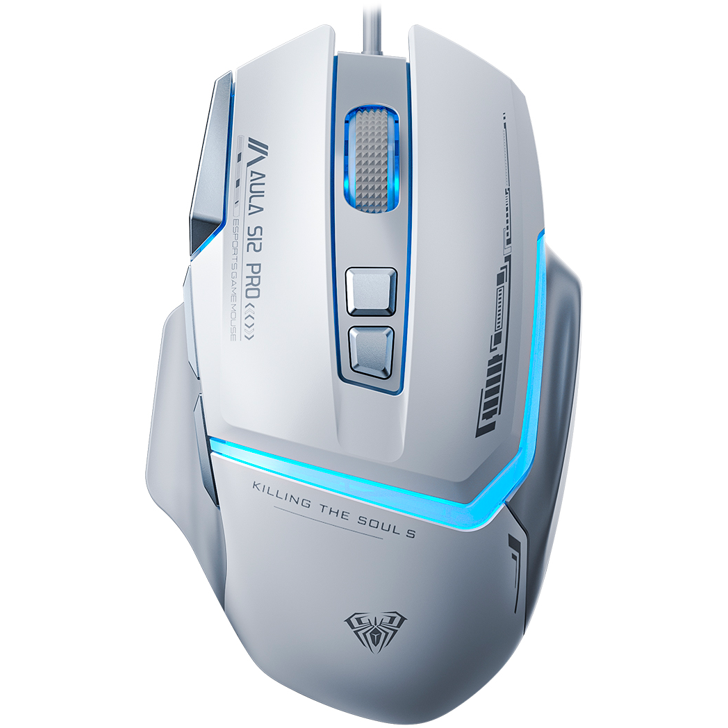 Мышь AULA S12Pro White