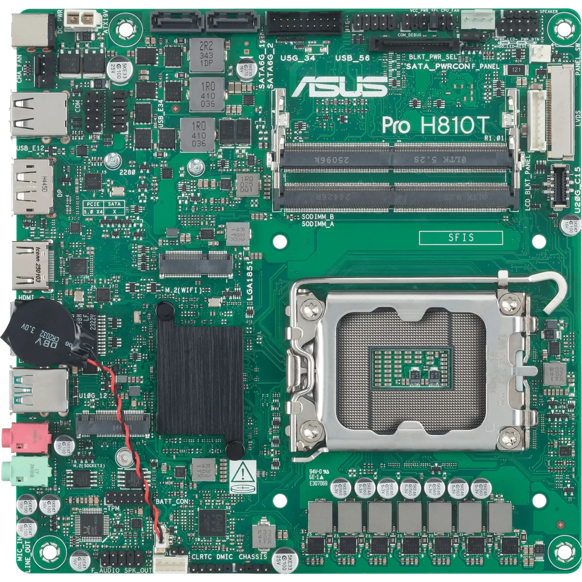 Материнская плата ASUS PRO H810T-CSM