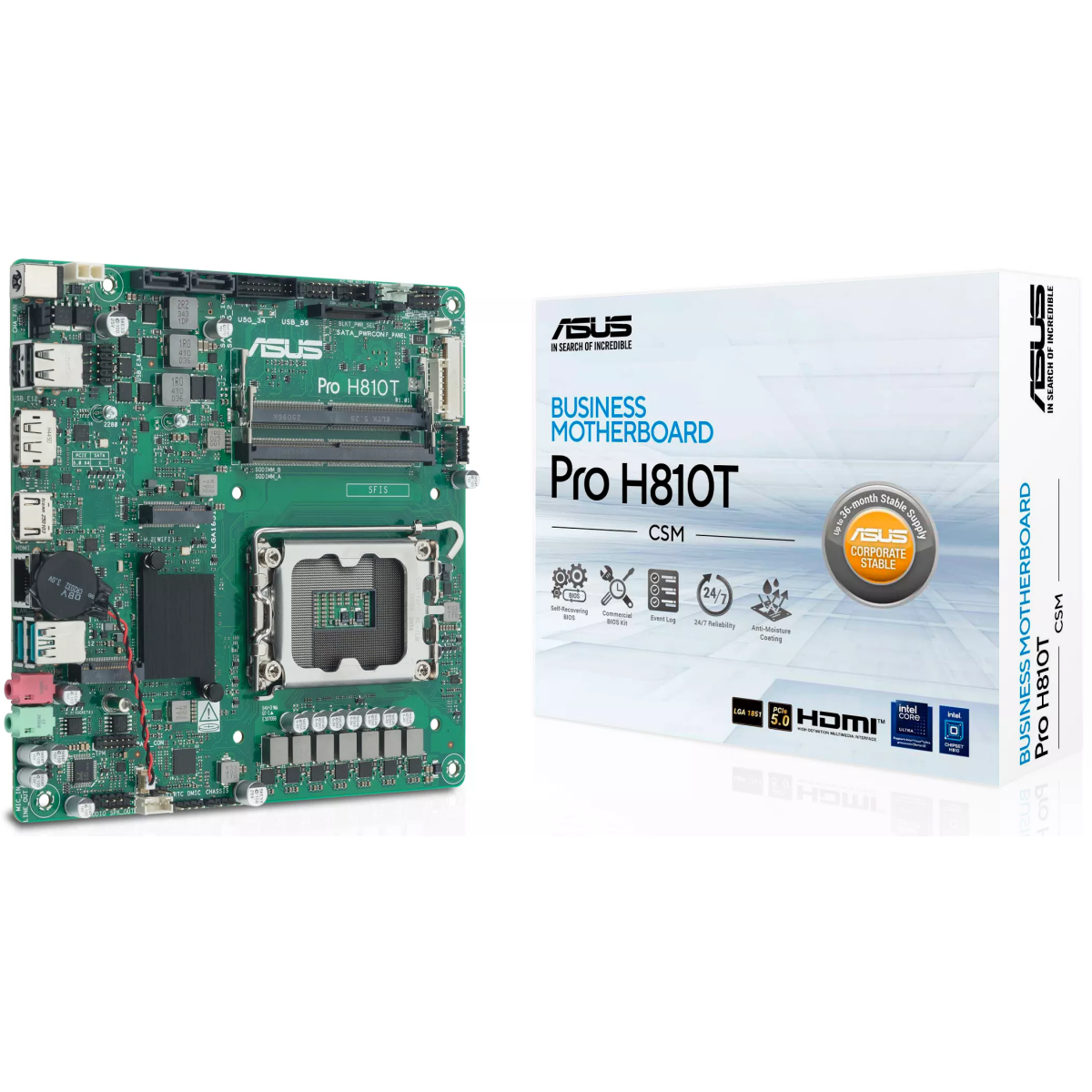 Материнская плата ASUS PRO H810T-CSM - фото 5