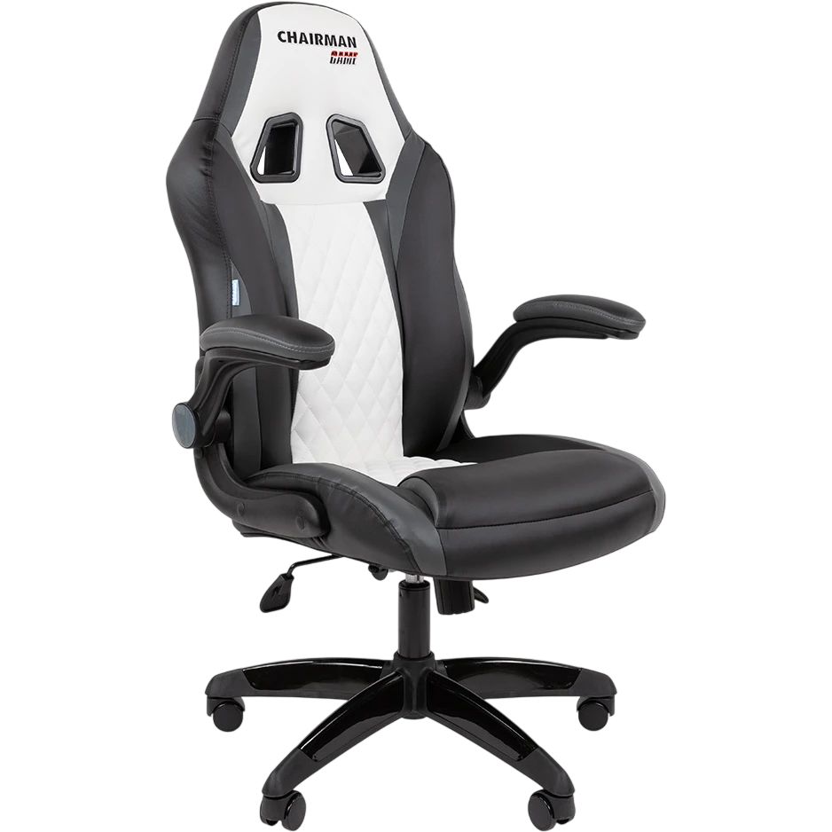 Игровое кресло Chairman Game 15 Black/Grey/White (00-07197731)